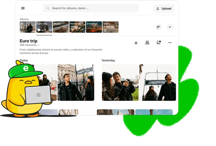 Updates to Ente Photos' desktop app